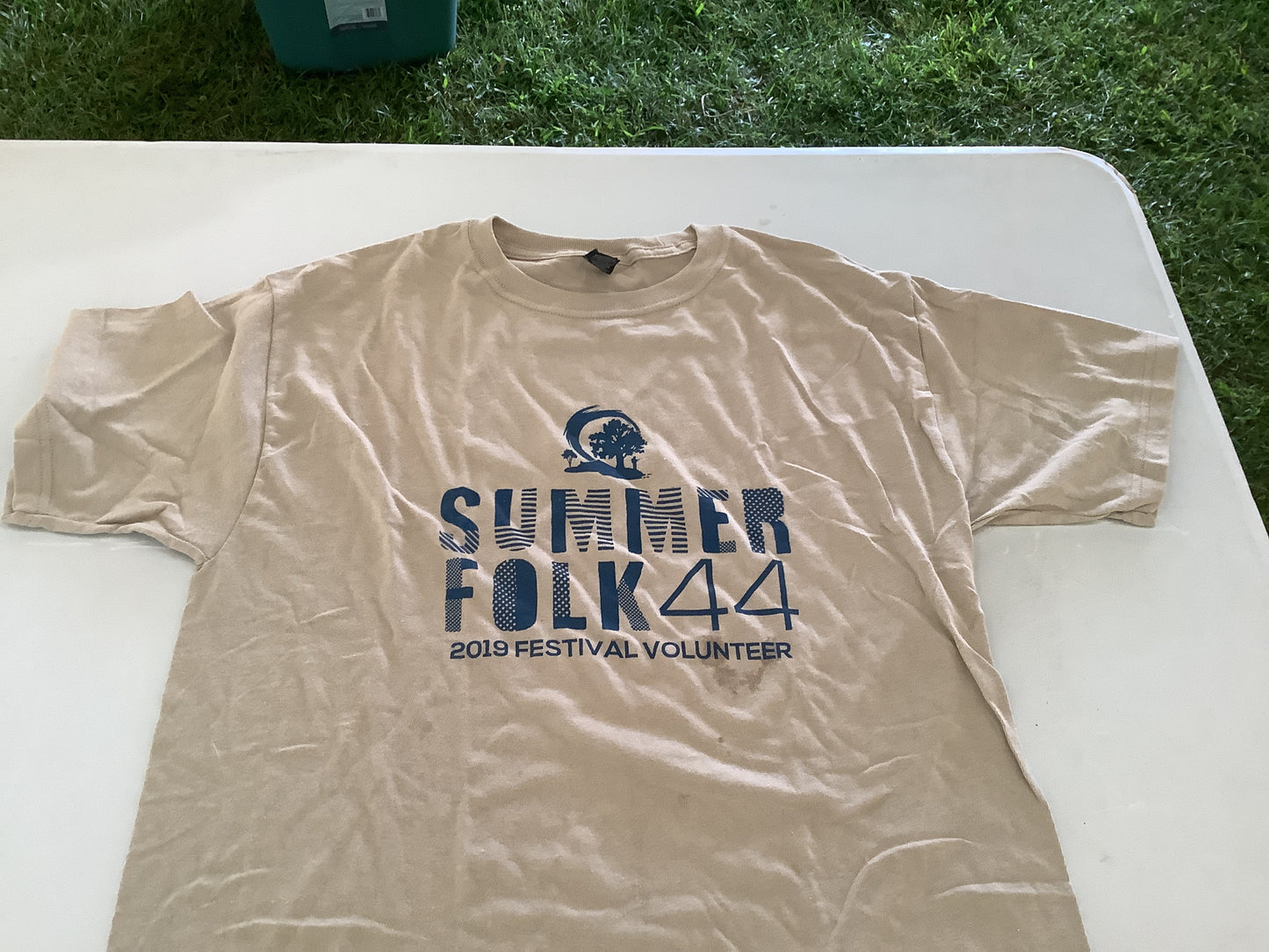 Vollunteer tee brown 19’