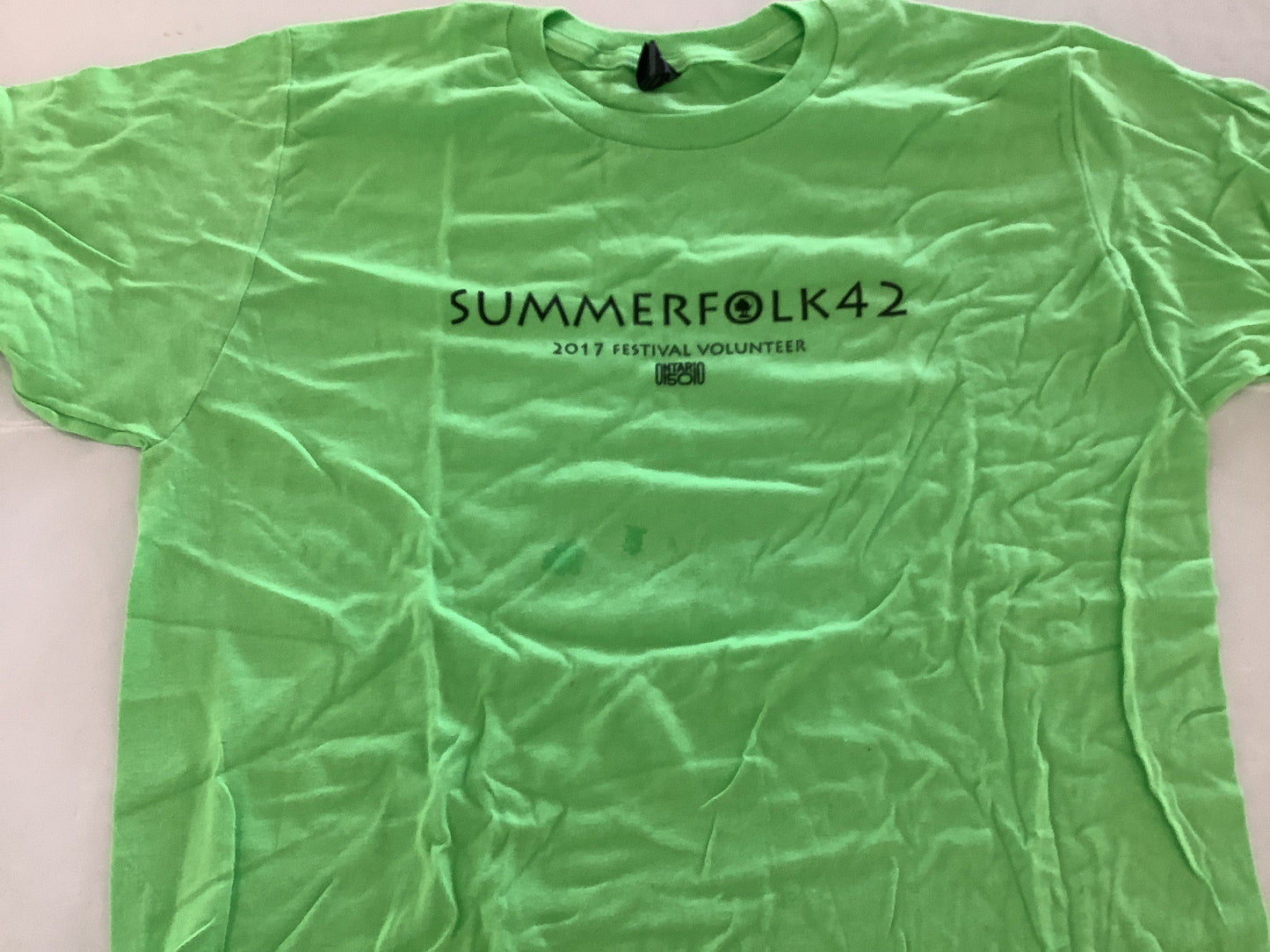Volunteer tee green 17’