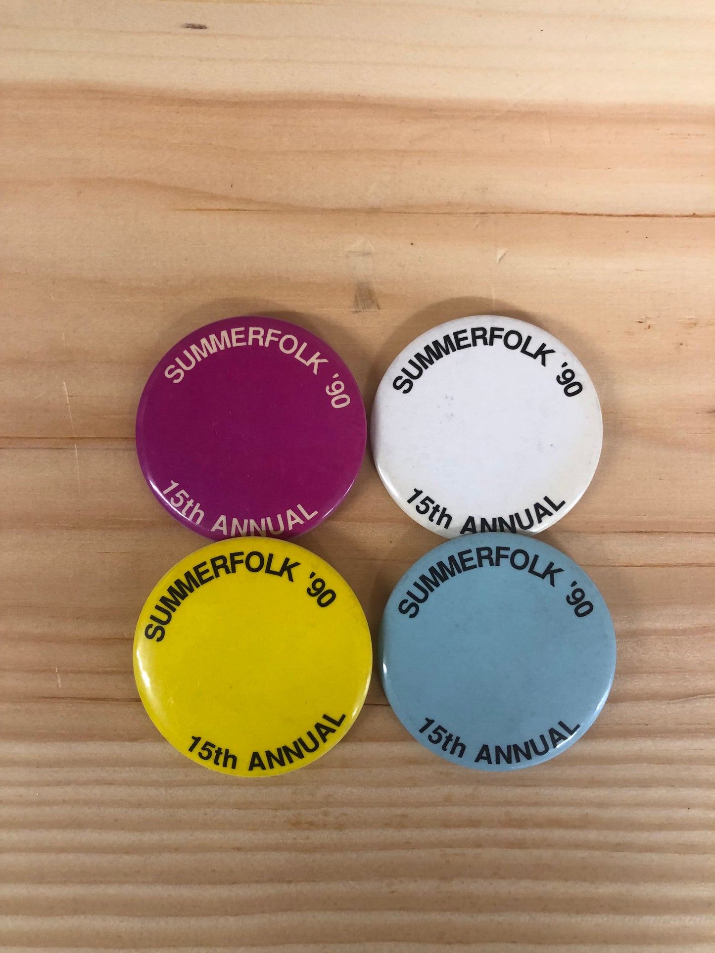 Summerfolk Buttons