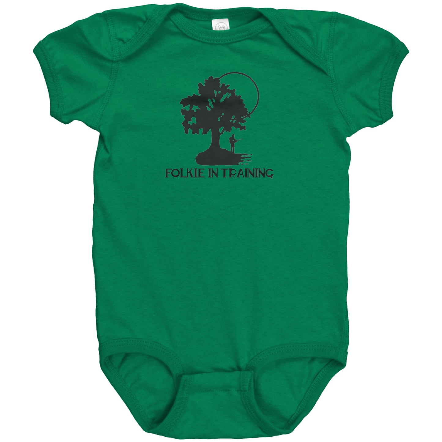 Folkie in Training Baby Body Suit (online only)